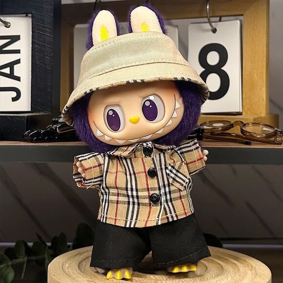 Labubu 4inch bag charm clothes outfits - MY34 - Picture 1 of 1